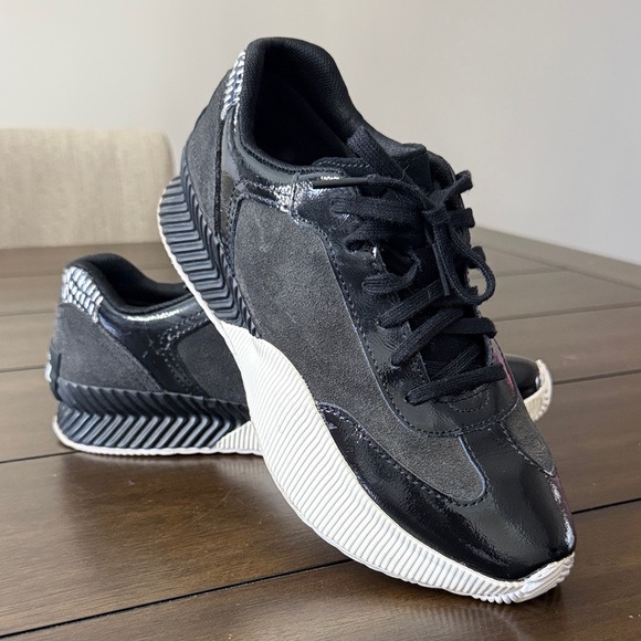 Sorel Black and White Sneakers - Picture 1 of 7